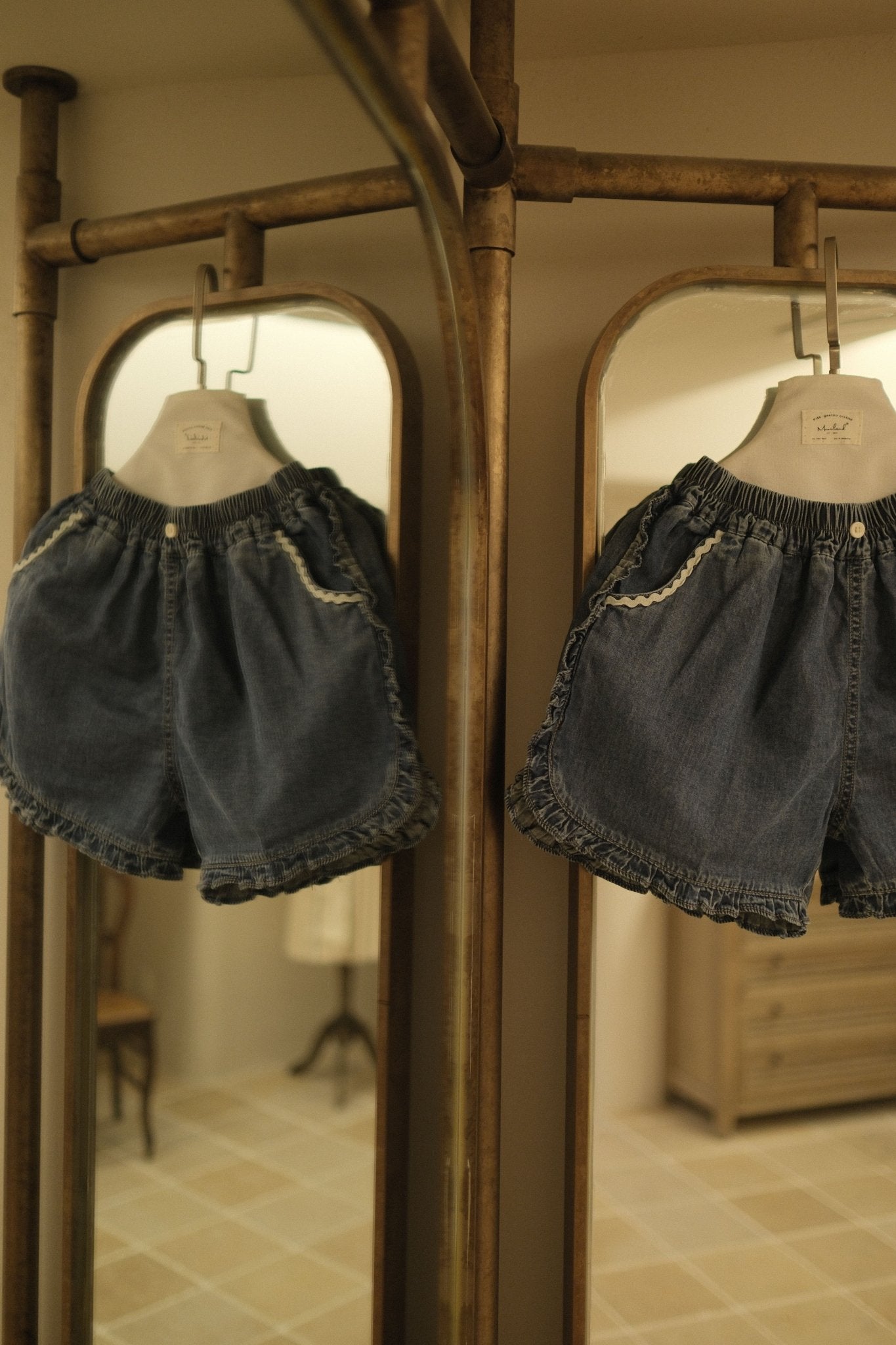 Jean shorts - PantsMoonland & Co