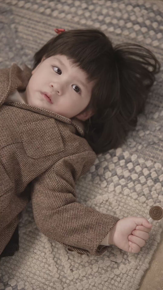 Moonland Heritage Tweed Wool Blazer Set - Handmade with love